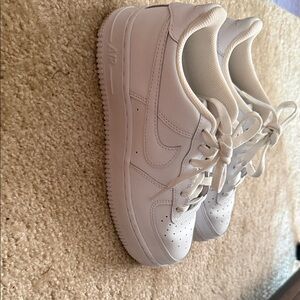 Nike Air Force 1 Low Top White Sneakers